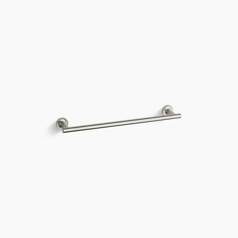 Purist 18' Towel Bar in Vibrant Brushed Nickel