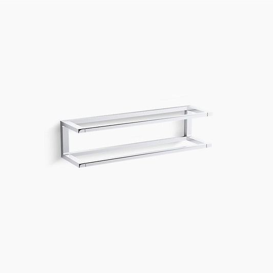 Draft 16.94" Towel Bar in Polished Chrome