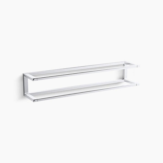 Draft 22.88" Towel Bar in Polished Chrome