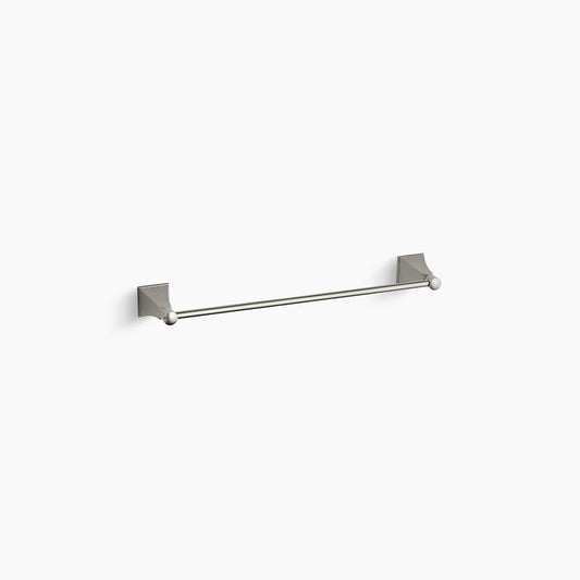 Memoirs Stately 18" Towel Bar in Vibrant Brushed Nickel