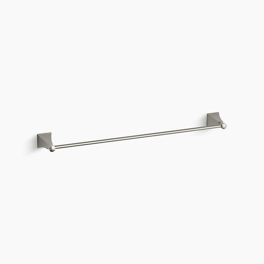 Memoirs Stately 24" Towel Bar in Vibrant Brushed Nickel