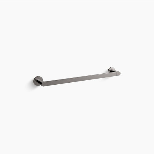 Composed 18" Towel Bar in Vibrant Titanium