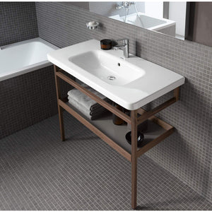 Duravit DuraStyle 18.88' x 31.5' x 6.75' Ceramic Wall Mount Bathroom Sink in White - 2320800000