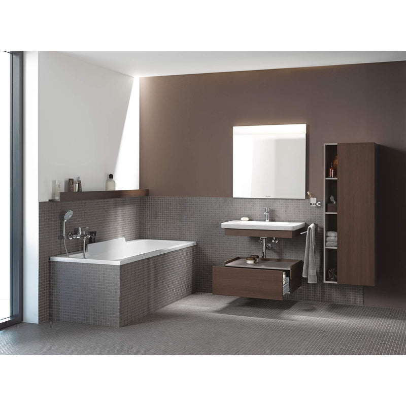 Duravit DuraStyle 18.88' x 31.5' x 6.75' Ceramic Wall Mount Bathroom Sink in White - 2320800000