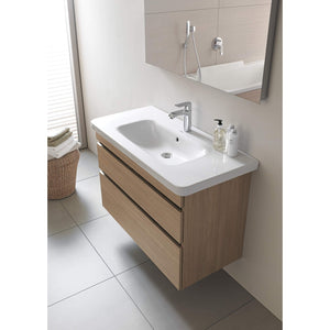 Duravit DuraStyle 18.88' x 31.5' x 6.75' Ceramic Wall Mount Bathroom Sink in White - 2320800000