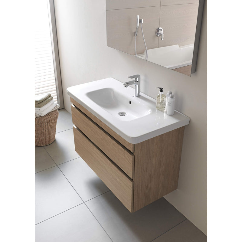 Duravit DuraStyle 18.88' x 31.5' x 6.75' Ceramic Wall Mount Bathroom Sink in White - 2320800000