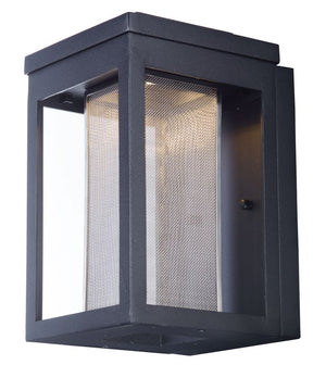 Salon 6' x 10' Single Light Outdoor Wall Sconce in Black