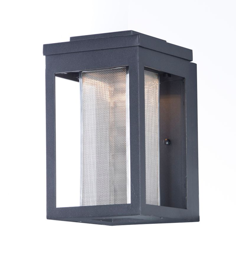 Salon 6' x 10' Single Light Outdoor Wall Sconce in Black