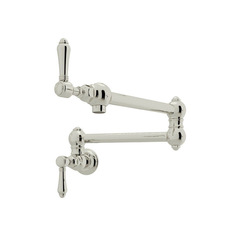 Italian 24.63' Pot Filler in Polished Nickel
