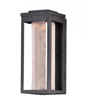 Salon 6' x 15' Single Light Outdoor Wall Sconce in Black