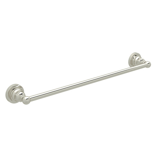 Italian 24" Towel Bar in Polished Nickel