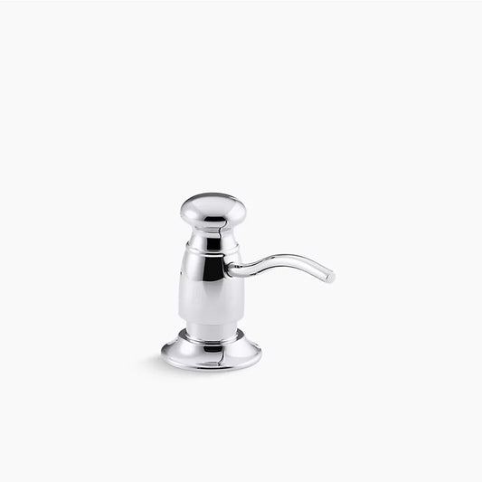 Traditional 3.44" Soap Dispenser in Polished Chrome