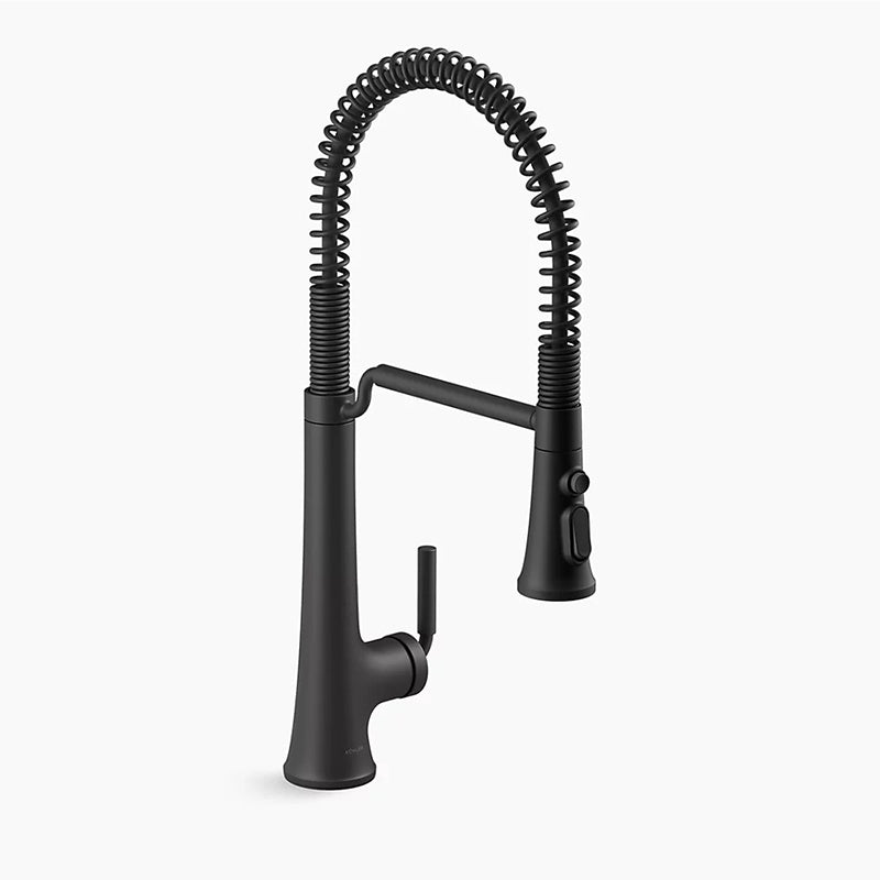 Tone Pre-Rinse Kitchen Faucet in Matte Black