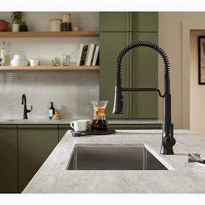 Tone Pre-Rinse Kitchen Faucet in Matte Black