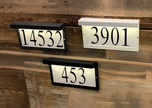 Address 5' Number 6 Tile in White