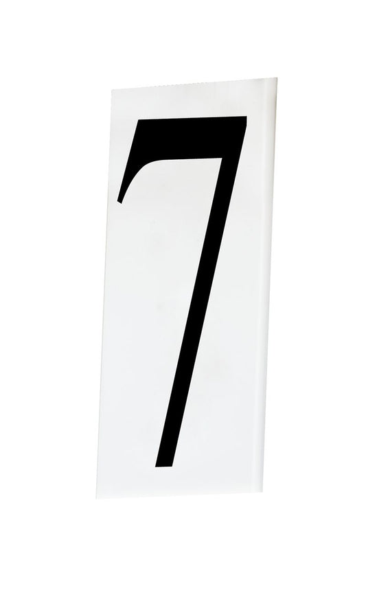 Address 5" Number 7 Tile in White