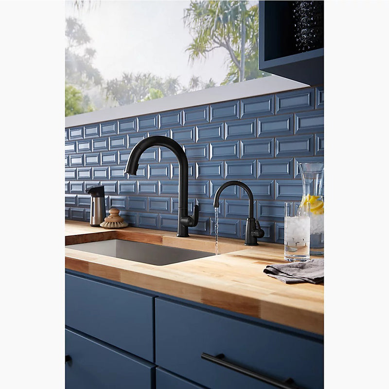 Wellspring Water Dispenser Kitchen Faucet in Matte Black