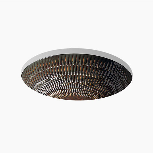 Derring 16.38" x 19.38" x 7.19" Vitreous China Undermount Bathroom Sink in Bourbon Rutile