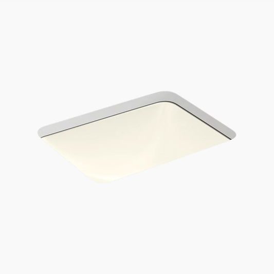 Caxton 15.69" x 20.25" x 7.31" Vitreous China Undermount Bathroom Sink in Biscuit