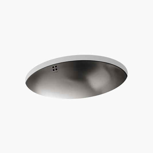 Bachata 16.69" x 19.88" x 7.38" Stainless Steel Dual-Mount Bathroom Sink