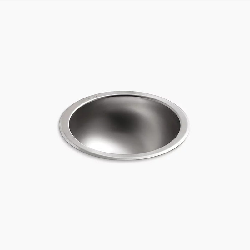 Bolero 13.63' x 13.63' x 5.88' Stainless Steel Dual-Mount Bathroom Sink