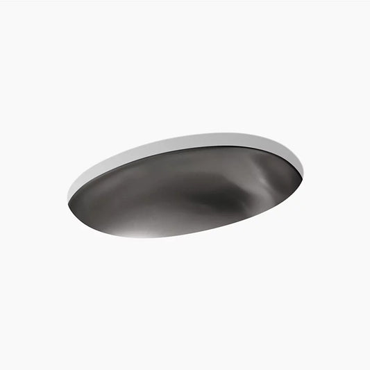 Bolero 11.75" x 16.75" x 6" Stainless Steel Dual-Mount Bathroom Sink