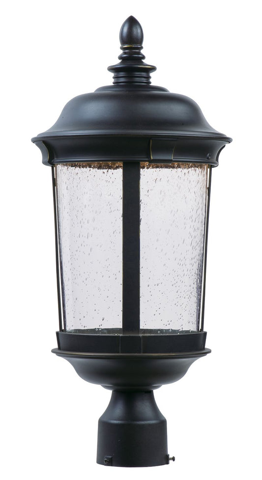 Dover 21" Single Light Outdoor Post Mount in Bronze