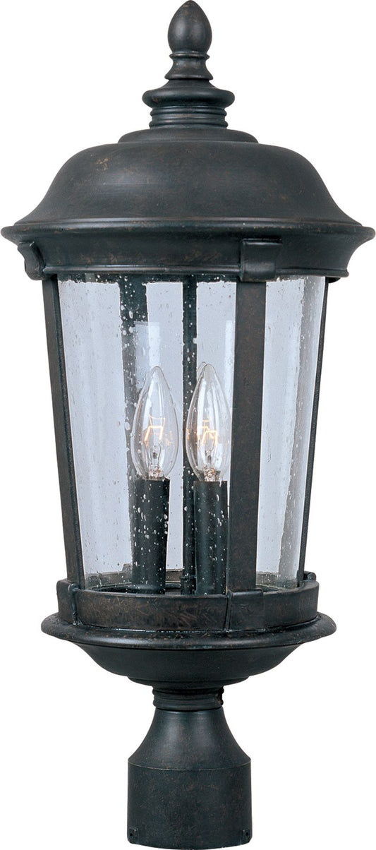Dover VX 25.5" 3 Light Outdoor Post Mount in Bronze