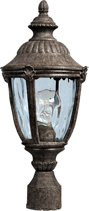 Morrow Bay DC 19.5' Single Light Outdoor Pole/Post Mount in Earth Tone