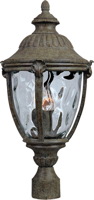 Morrow Bay DC 24' 3 Light Outdoor Post Mount in Earth Tone
