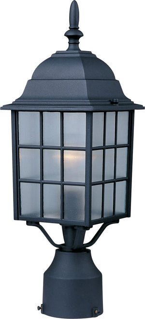 North Church 17' Single Light Outdoor Post Mount in Black