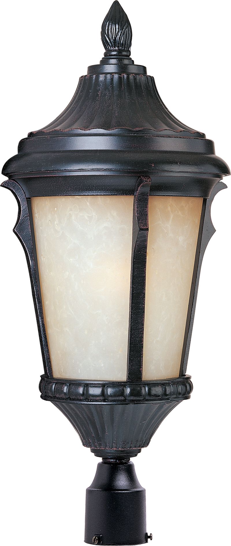 Odessa 20.5' Single Light Outdoor Post Mount in Espresso