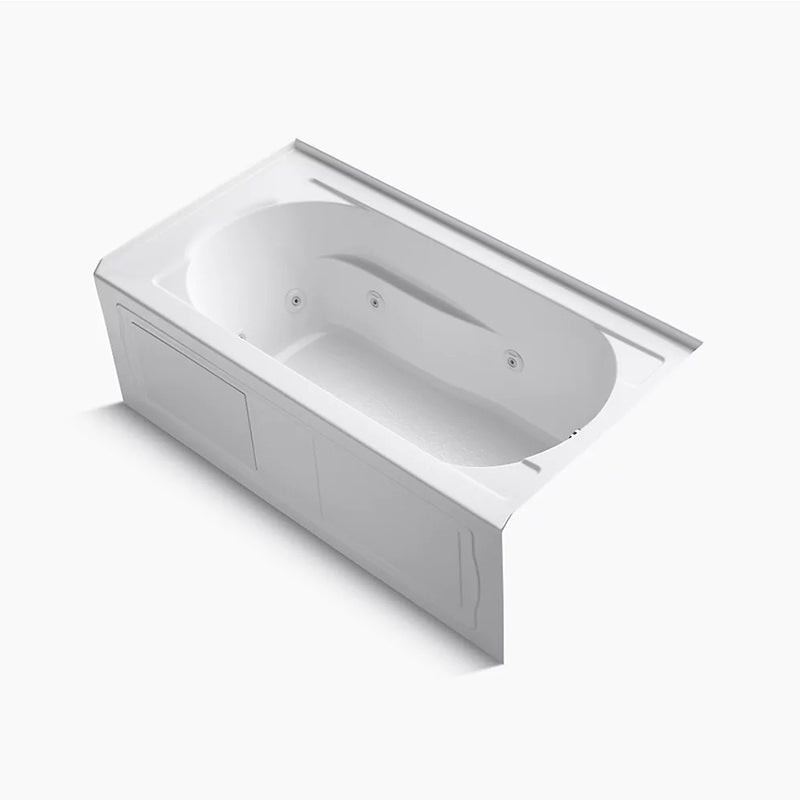 Devonshire 60' x 32' x 21.25' Alcove Bathtub in White