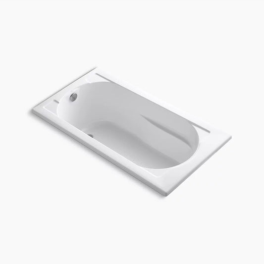 Devonshire 60" x 32" x 20" Drop-In Bathtub in White