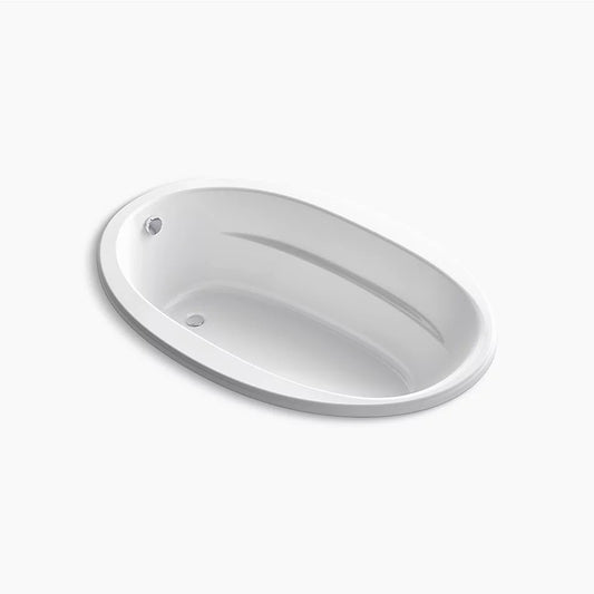 Sunward 66" x 42" x 20" Drop-In Bathtub in White