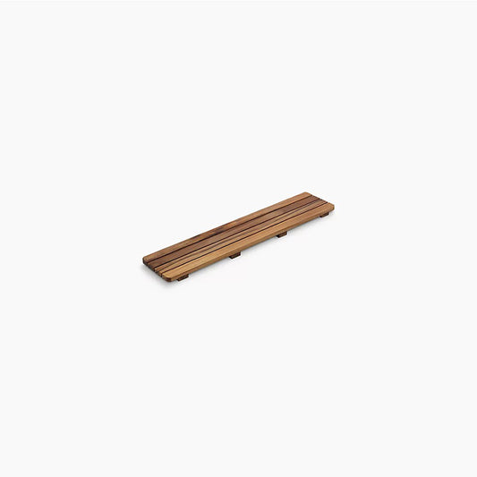 Groove 24.5" Teak Wood Drain Cover
