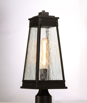 Schooner 19' Single Light Lamp in Olde Brass