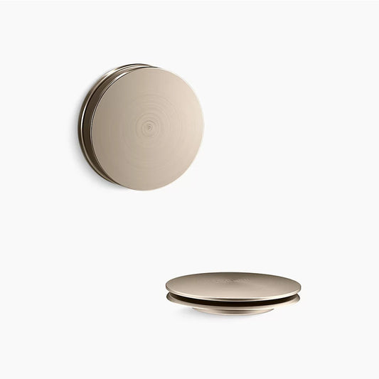 PureFlo Contemporary 2.44" Vibrant Brushed Bronze Bath Drain Trim