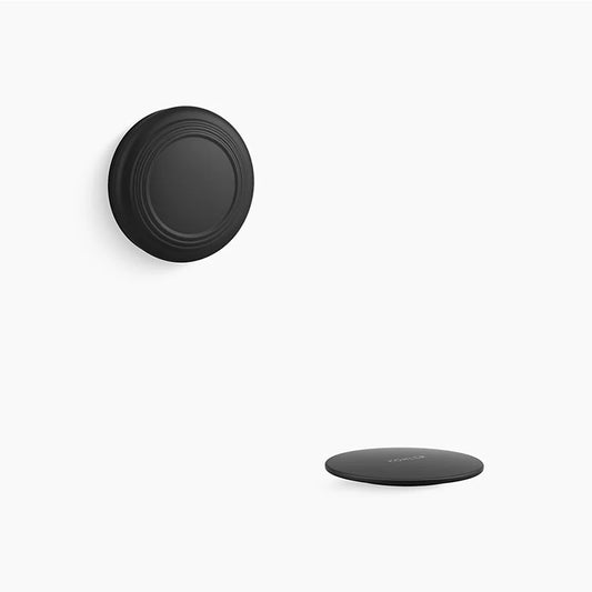 PureFlo Traditional 2.81" Matte Black Bath Drain Trim