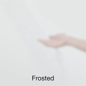 Revel 70' x 59.63' Frosted Glass Sliding Shower Door in Bright Polished Silver