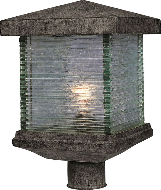 Triumph VX 15" Single Light Outdoor Post Mount in Earth Tone