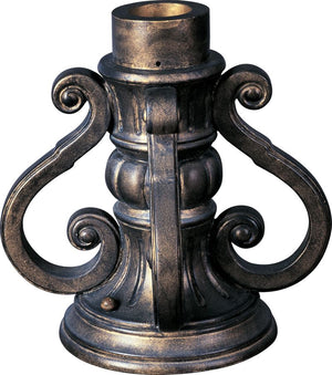 Maxim Outdoor Accessory Pier Mount in Oriental Bronze