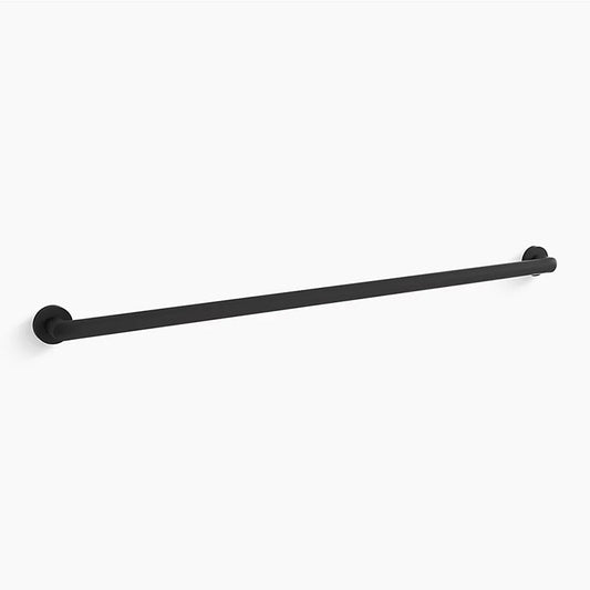 Kumin 44.56" Grab Bar in Matte Black