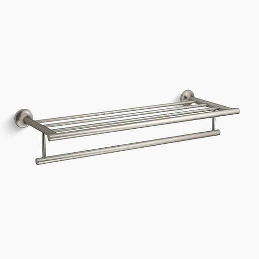 Coralais 26.31" Hotelier in Vibrant Brushed Nickel