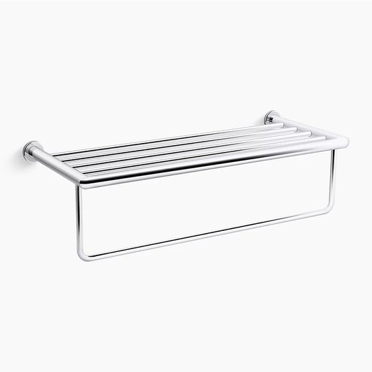 Kumin 25.75" Hotelier in Polished Chrome