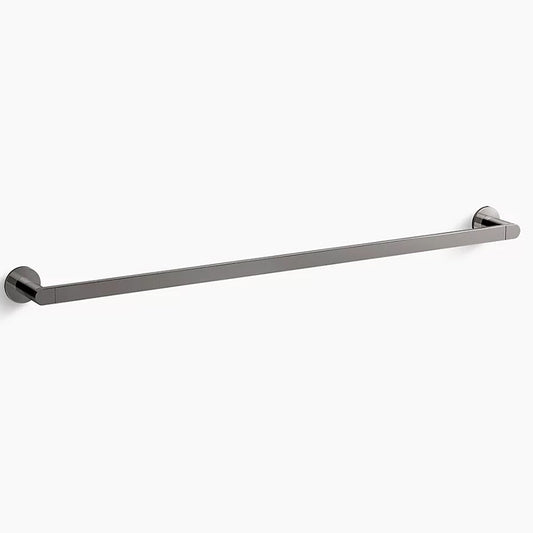 Composed 30" Towel Bar in Vibrant Titanium