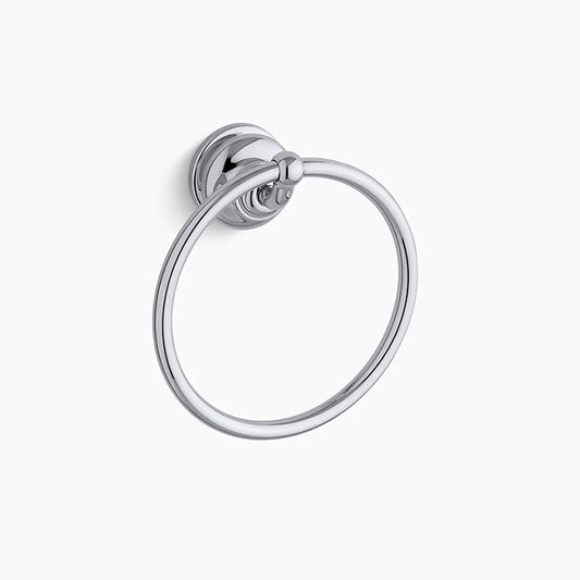 Fairfax 7" Towel Ring in Polished Chrome