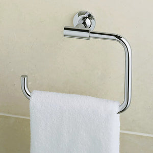 Purist 8.88' Towel Ring in Vibrant Rose Gold