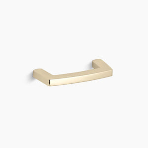 Margaux 3.5' Drawer Pull in Vibrant French Gold