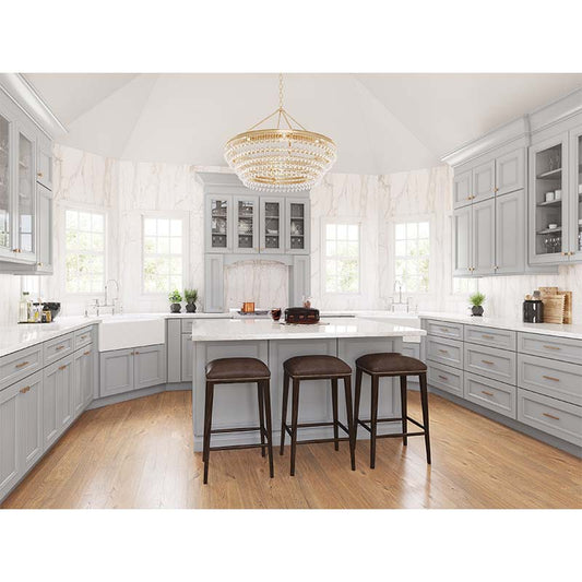 Ashbrooke Grey 10x10 Kitchen Cabinets
